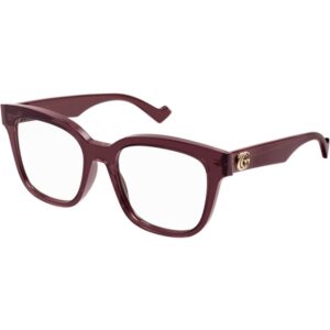 Occhiali vista  Gucci Gg0958o cod. colore 006 Donna Squadrata Bordeaux