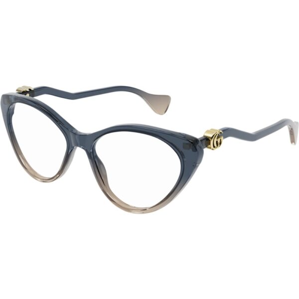 Occhiali vista  Gucci Gg1013o cod. colore 002 Donna Cat eye Blu