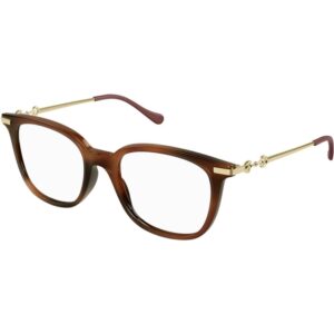 Occhiali vista  Gucci Gg0968o cod. colore 002 Donna Squadrata Havana