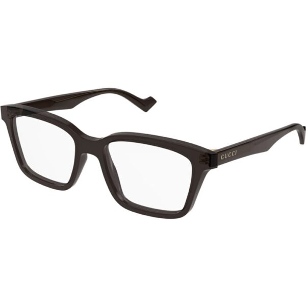 Occhiali vista  Gucci Gg0964o cod. colore 006 Uomo Squadrata Marrone