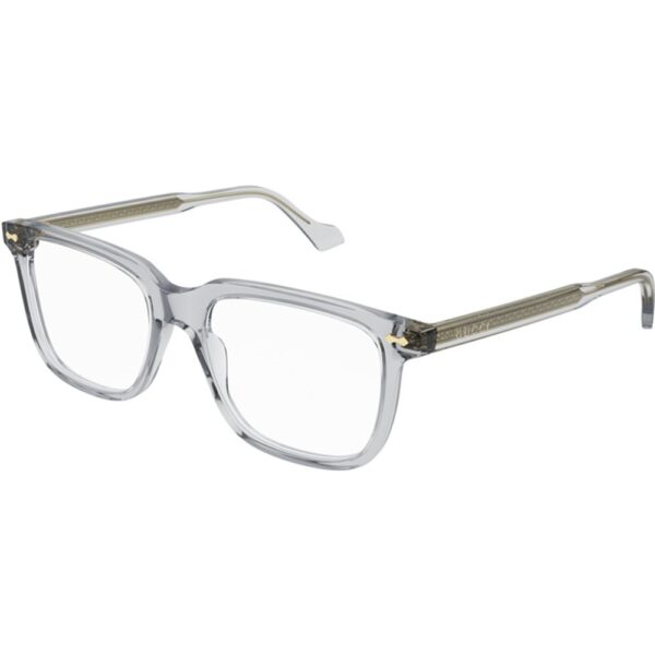 Occhiali vista  Gucci Gg0737o cod. colore 016 Uomo Squadrata Grigio