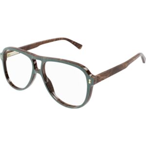 Occhiali vista  Gucci Gg1044o cod. colore 003 Uomo Pilot Marrone