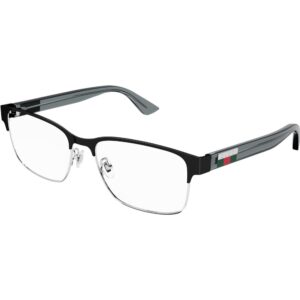 Occhiali vista  Gucci Gg0750o cod. colore 004 Uomo Squadrata Argento