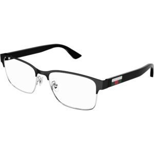 Occhiali vista  Gucci Gg0750o cod. colore 005 Uomo Squadrata Nero