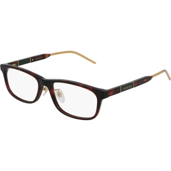 Occhiali vista  Gucci Gg0858oj cod. colore 003 Uomo Squadrata Havana