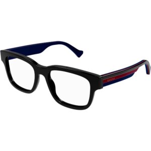 Occhiali vista  Gucci Gg1303o cod. colore 003 Uomo Squadrata Nero