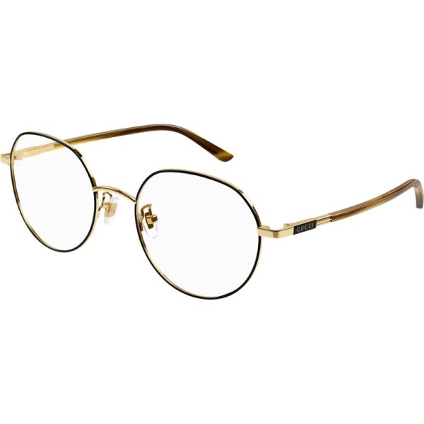 Occhiali vista  Gucci Gg1349o cod. colore 003 Uomo Rotonda Oro