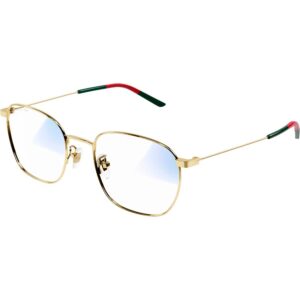 Occhiali da sole  Gucci Gg0681s cod. colore 001 Uomo Squadrata Oro