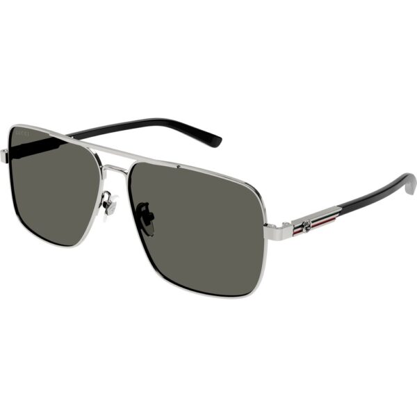 Occhiali da sole  Gucci Gg1289s cod. colore 001 Uomo Pilot Rutenio