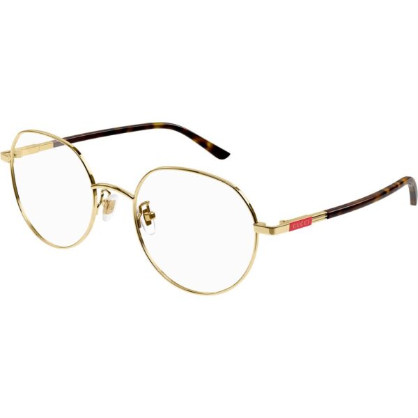 Occhiali vista  Gucci Gg1349o cod. colore 004 Uomo Rotonda Oro