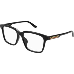 Occhiali vista  Gucci Gg1293oa cod. colore 001 Uomo Squadrata Nero