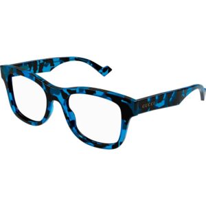 Occhiali vista  Gucci Gg1332o cod. colore 006 Uomo Squadrata Blu