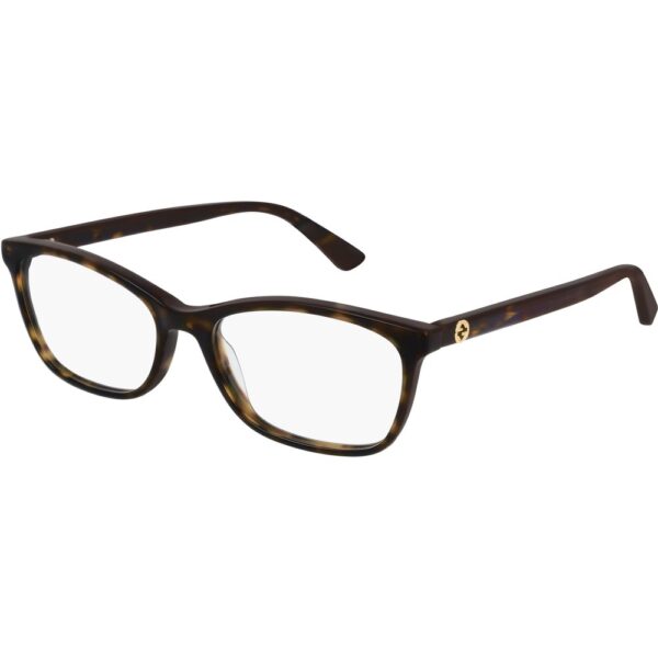 Occhiali vista  Gucci Gg0613o cod. colore 002 Donna Squadrata Havana