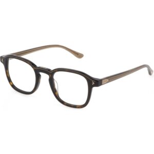 Occhiali vista  Lozza Vl4295 cod. colore 0722 Unisex Geometrica Havana