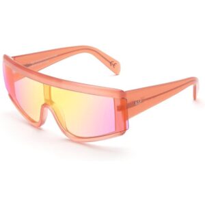 Occhiali da sole  Retrosuperfuture U5c zed cod. colore burst Unisex Maschera Arancione