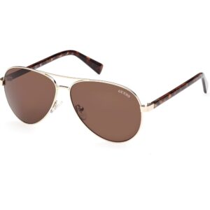 Occhiali da sole  Guess Gu8279 cod. colore 32e Unisex Pilot Oro chiaro