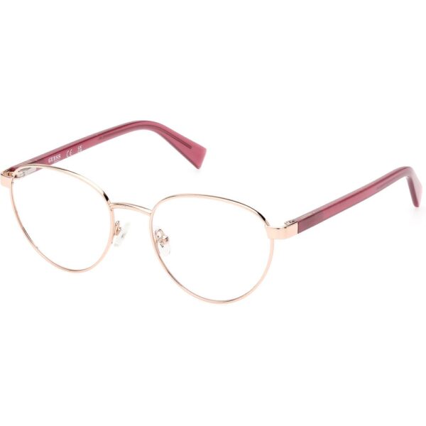 Occhiali vista  Guess Gu8282 cod. colore 028 Unisex Rotonda Oro/viola