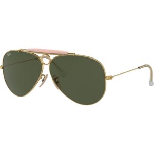 Occhiali da sole  Ray - ban Rb3138 shooter cod. colore 001 Unisex Pilot Oro