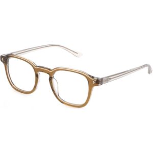 Occhiali vista  Lozza Vl4295 cod. colore 0aem Unisex Geometrica Marrone