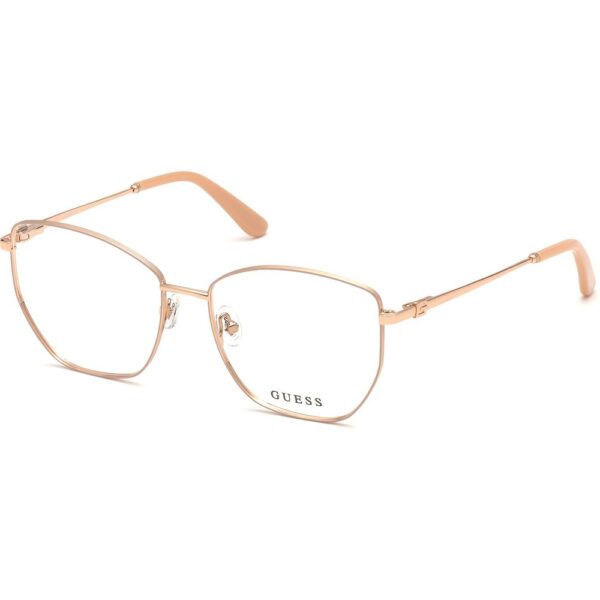 Occhiali vista  Guess Gu2825 cod. colore 028 Donna Squadrata Oro rosa