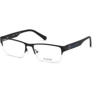 Occhiali vista  Guess Gu50017 cod. colore 002 Uomo Squadrata Nero