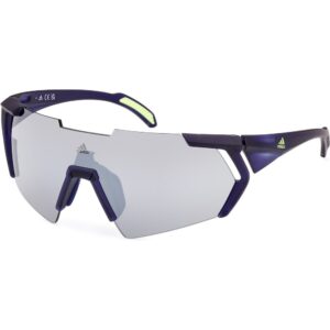 Occhiali da sole  Adidas sport Sp0064 cmpt aero cod. colore 92c Uomo Maschera Blu