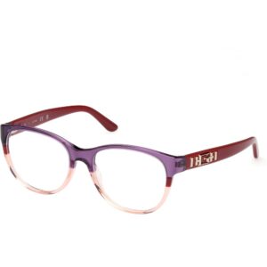 Occhiali vista  Guess Gu2980 cod. colore 071 Donna Rotonda Bordeaux