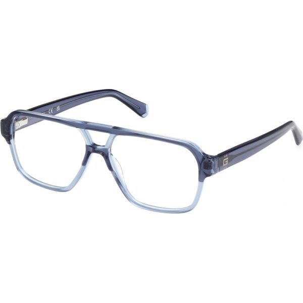 Occhiali vista  Guess Gu50093 cod. colore 092 Uomo Squadrata Blu