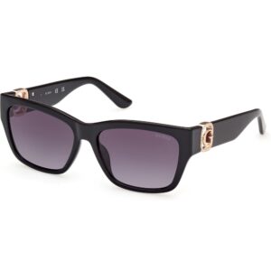 Occhiali da sole  Guess Gu00105 cod. colore 01b Donna Squadrata Nero