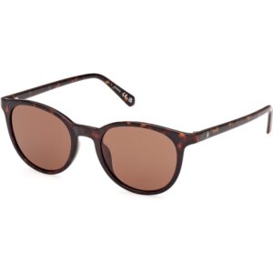 Occhiali da sole  Guess Gu00118 cod. colore 52e Uomo Rotonda Havana