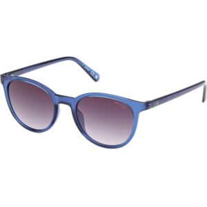 Occhiali da sole  Guess Gu00118 cod. colore 90b Uomo Rotonda Blu