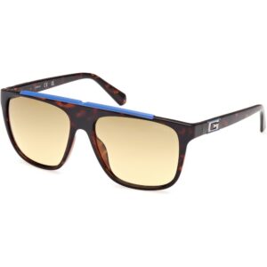 Occhiali da sole  Guess Gu00123 cod. colore 52f Uomo Squadrata Havana