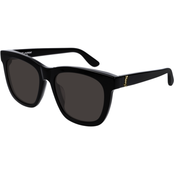 Occhiali da sole  Saint laurent Sl m24/k cod. colore 005 Unisex Oversize Nero