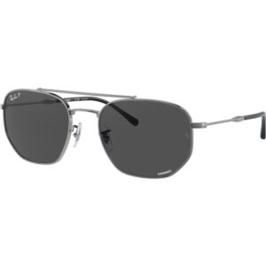 Occhiali da sole  Ray - ban Rb3707  cod. colore 004/k8 Unisex Geometrica Grigio