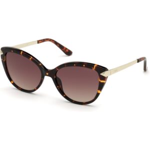 Occhiali da sole  Guess Gu7658 cod. colore 52f Donna Cat eye Havana