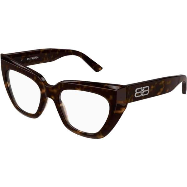 Occhiali vista  Balenciaga Bb0238o cod. colore 002 Donna Cat eye Havana