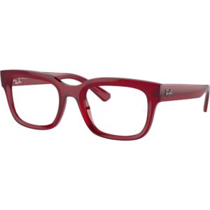 Occhiali vista  Ray - ban Rx7217 chad cod. colore 8265 Unisex Squadrata Rosso