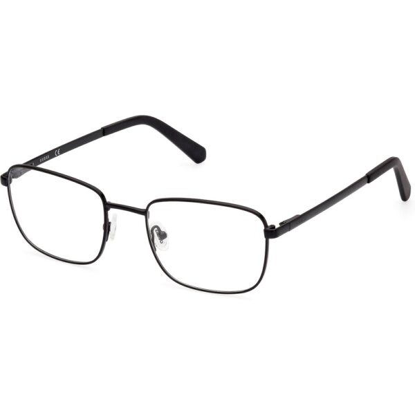 Occhiali vista  Guess Gu50074 cod. colore 002 Uomo Squadrata Nero-opaco