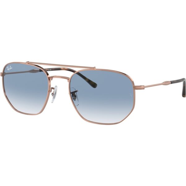 Occhiali da sole  Ray - ban Rb3707  cod. colore 92023f Unisex Geometrica Oro