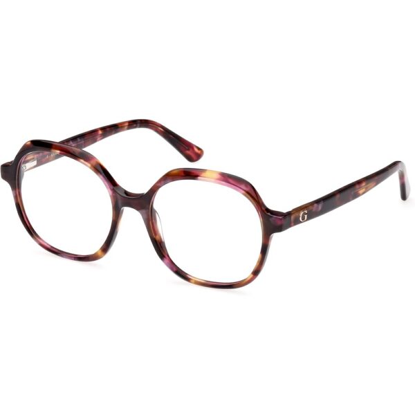 Occhiali vista  Guess Gu8271 cod. colore 071 Donna Rotonda Bordeaux