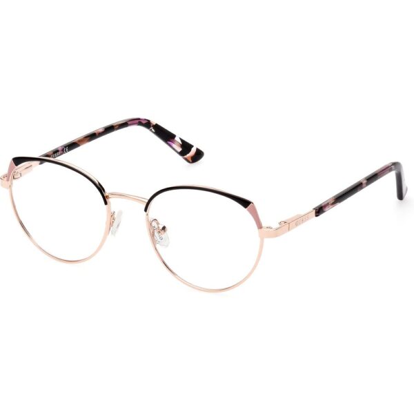 Occhiali vista  Guess Gu8273 cod. colore 028 Donna Rotonda Oro rosa