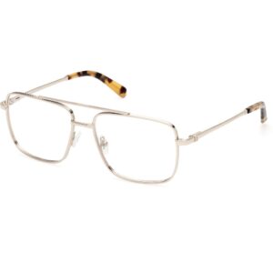 Occhiali vista  Guess Gu50097 cod. colore 032 Uomo Squadrata Oro chiaro