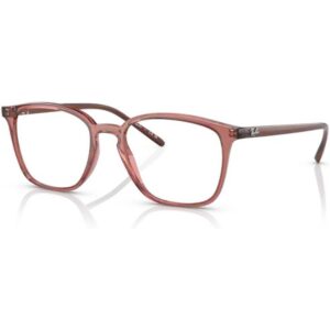 Occhiali vista  Ray - ban Rx7185  cod. colore 8234 Unisex Squadrata Marrone