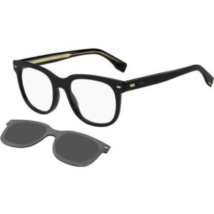 Occhiali da sole  Hugo boss Boss 1444/cs-1 cod. colore 807/ir Uomo Rotonda Nero