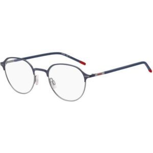 Occhiali vista  Hugo boss Hg 1234 cod. colore dty Uomo Rotonda Blu/grigio