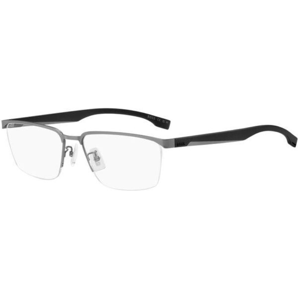 Occhiali vista  Hugo boss Boss 1543/f cod. colore r81 Uomo Squadrata Grigio opaco