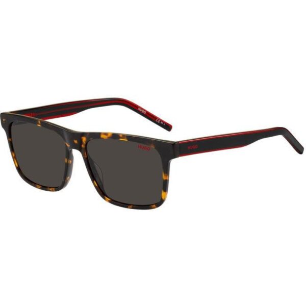 Occhiali da sole  Hugo boss Hg 1242/s cod. colore o63/ir Uomo Squadrata Havana/rosso