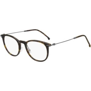 Occhiali vista  Hugo boss Boss 1483 cod. colore 4hu Uomo Rotonda Havana/rutenio