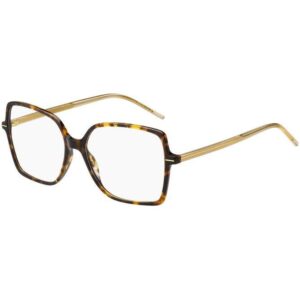 Occhiali vista  Hugo boss Boss 1587 cod. colore hjv Donna Squadrata Havana/giallo