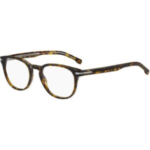 Occhiali vista  Hugo boss Boss 1601 cod. colore 086 Uomo Rotonda Havana